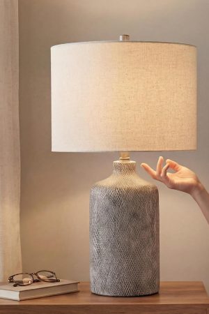 Modern ceramic table lamp